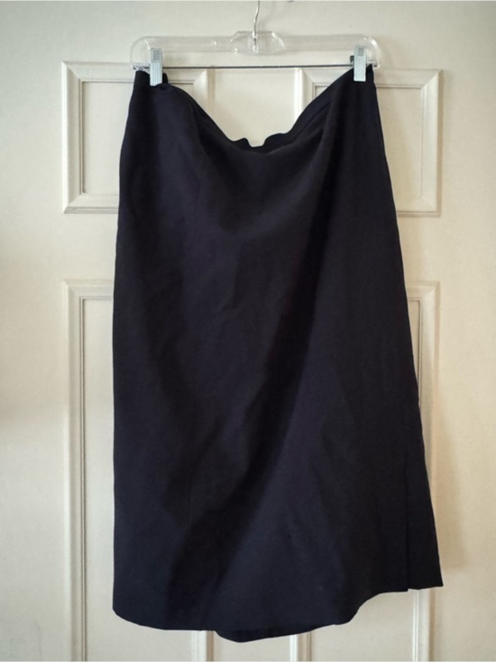 Elegant Black Midi Skirt - Women's A-Line Tombolini Size 58/ US size 22w
